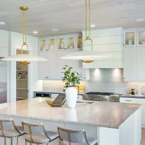 Stunning kitchen of the Quinault home design