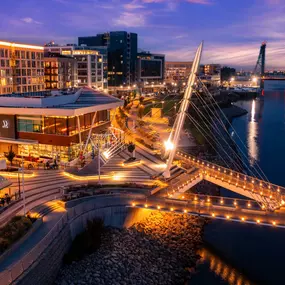 Grant Street Pier at the Vancouver waterfront