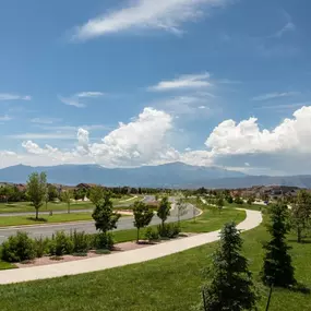 Relish the days spent outside with spectacular mountain views as a backdrop