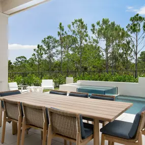 Expansive covered lanais perfect for the Florida lifestyle