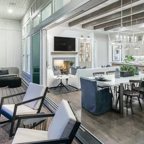 Open-concept great rooms with multi-slide glass doors that bring the outdoors in