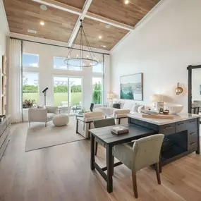 Spacious open-concept great rooms