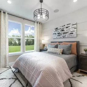 Spacious secondary bedrooms