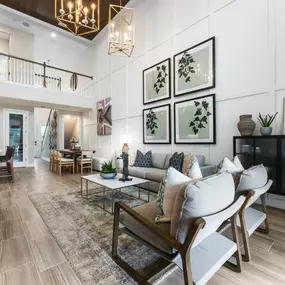 Spacious two-story great rooms