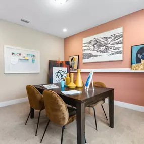 Versatile work and study spaces