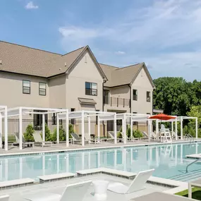 Clubhouse outdoor pool
