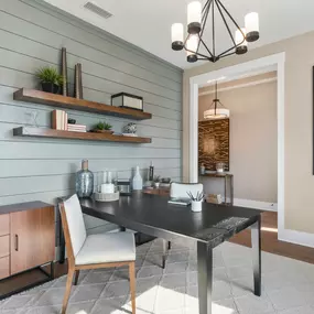 Flex rooms provide versatile living options
