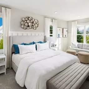 Spacious primary suites