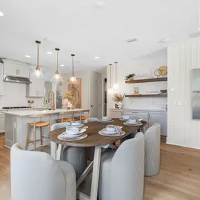 Well-designed gourmet kitchens with extra counter space for entertaining