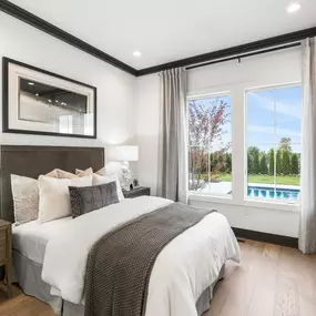 First-floor bedroom suites available in select homes