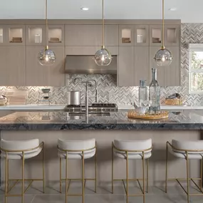 Well-designed kitchens with abundant storage