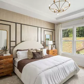 Spacious primary bedrooms