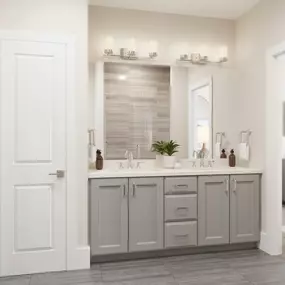 Spa-like primary bathrooms