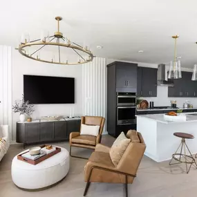 Sully open-concept living level