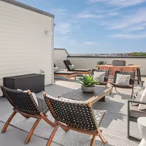 Walney rooftop terrace