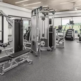Enjoy access to the clubhouse fitness center