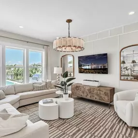 Beautiful great rooms with an abundance of natural light