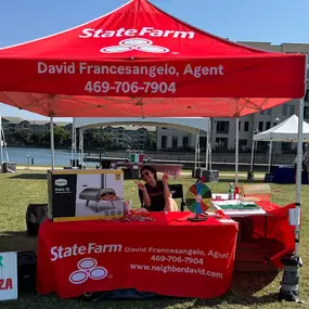 Stop by our booth today to talk about all things insurance and get a free quote from us!