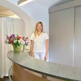 Rezeption - Physio-Rau | Physiotherapie und Osteopathie Schwabing