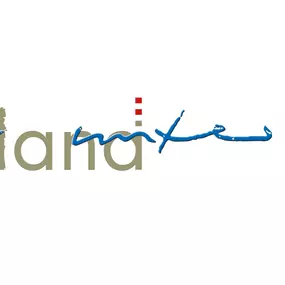 SW Kommunikation Modernes Logodesign mit typografischer Gestaltung und grafischen Elementen in Blau und Rot