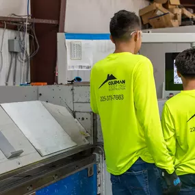 Coleman Roofing and Construction, Warehouse/In-House Metal Fabrication