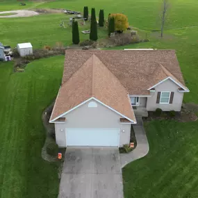Roof Replacement on a Residential Shingle Home in Goshen Indiana by Roof Monkey USA