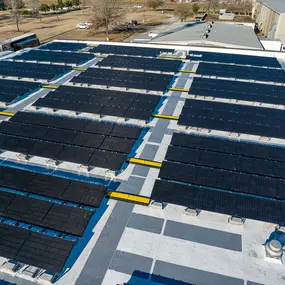 Coleman Roofing and Construction, Louisiana Public Broadcasting Building, Solar Panels, Energy Efficiency