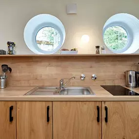 Family room kitchenette