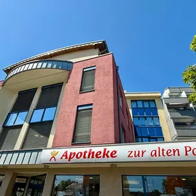 Aussenansicht der Apotheke zur alten Post