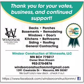 Bild von Windsor Construction of MN