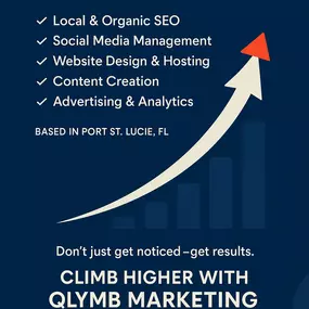 Marketing Agency, SEO Company, Online Marketing, Business Optimization. Qlymb Marketing in Port St Lucie FL does SEO (search Engine Optimization) and online marketing for small businesses