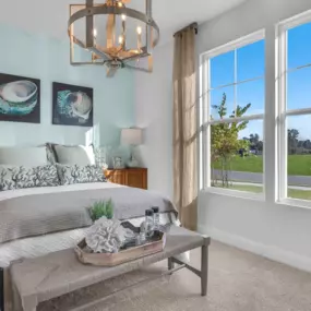 Large secondary bedrooms at Trestle Ridge at Brunswick Forest