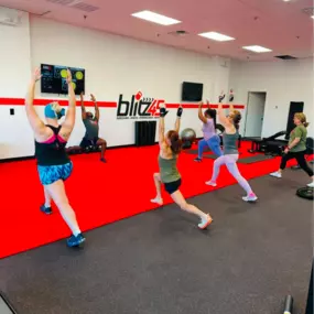 Blitz45 Fitness - 45 Min Group Training session in action!
