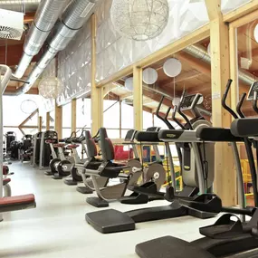 Dein Fitnessbereich im Feriendorf Rosental.