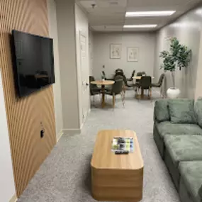 Our comfortable and serene waiting area is just the start of your Trinity Wellness experience.