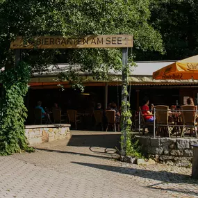 Bild von Biergarten am See