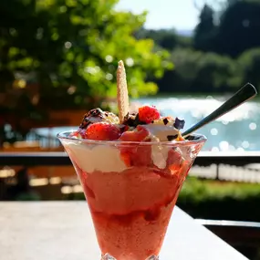 Bild von Biergarten am See