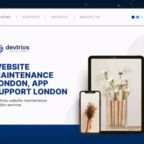 Devtrios website maintenance London services