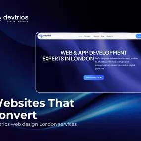 Devtrios web design London services – expert web and app development, scalable digital solutions for business growth