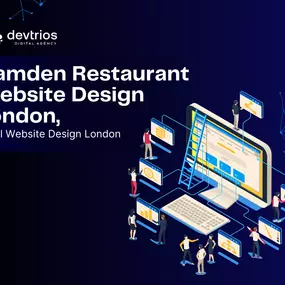 Camden restaurant and hotel website design in London by Devtrios Digital Agency for local business growth.