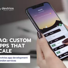 Devtrios app development London services