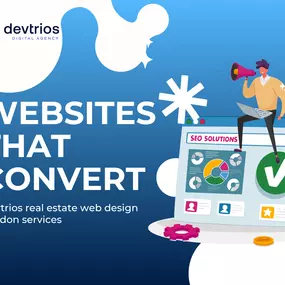 Devtrios real estate web design London services