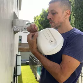 new high quality outdoor speakers installed in West hollywood