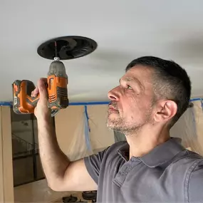 In ceiling speakers installation in West Hollywood