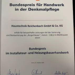 Bild von Haustechnik Reichenbach - Heizung & Sanitär