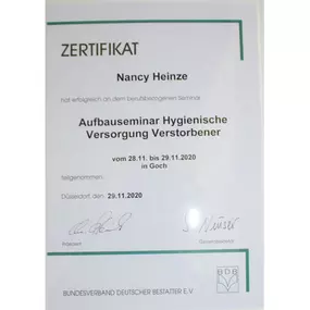 Bild von Heinze Bestattungen – Ihre Bestatterin des Vertrauens