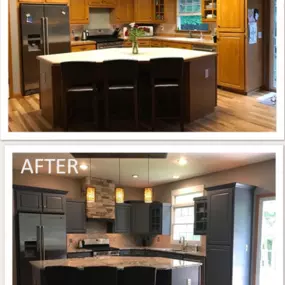Kitchen cabinet painting Grand Rapids MI