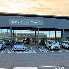 Evans Halshaw BYD Chesterfield Dealership Exterior