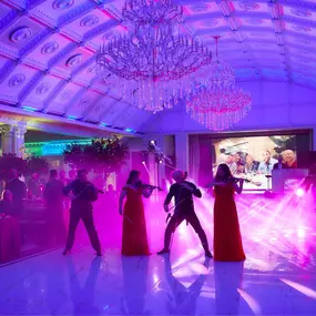 Metropolitan Ballroom is a perfectly located banquet hall, in South Brooklyn. Our newly renovated Event Space is designed to maximize our guests’ enjoyment with a glamorous five-star experience. With 3 event spaces and enough space for up to 900 guests. Our event spaces are regularly booked for Corporate functions, Weddings, Anniversaries and Bar/Bat Mitzvahs. Our two independent kitchens, one being strictly Kosher, have been the talk within the circles of well known New York City event planners