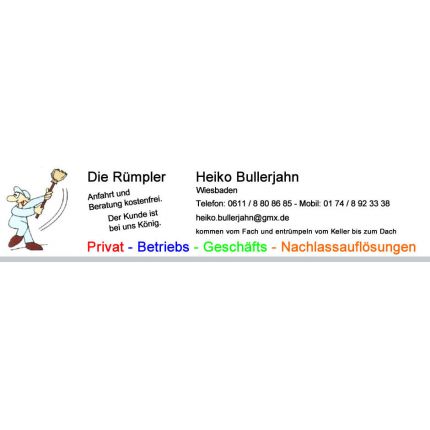 Λογότυπο από Die Rümpler Heiko Bullerjahn - Entrümpelung und Haushaltsauflösung